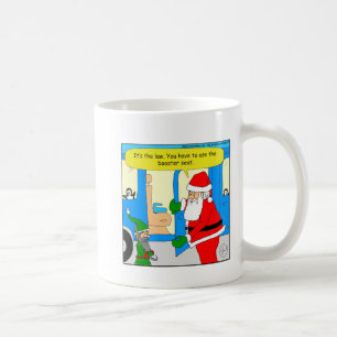Caneca De Café desenhos animados do assento do impulsionador do