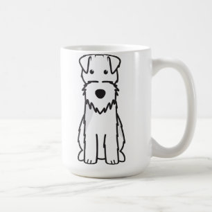 Caneca De Café Desenhos animados do cão de galês Terrier