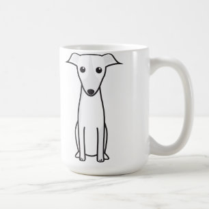 Caneca De Café Desenhos animados do cão de Galgo Español