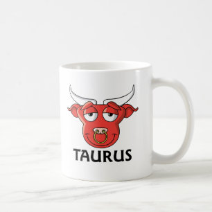 Caneca De Café Desenhos animados do Taurus