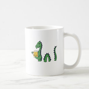 Caneca De Café Desenhos animados engraçados da cerveja do bebend
