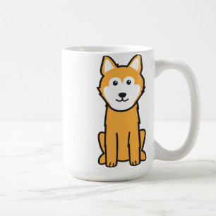Caneca De Café Desenhos animados islandêses do cão do Sheepdog