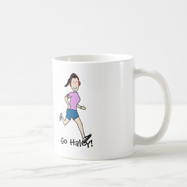 Caneca De Café Desenhos animados personalizados do corredor (Direita)