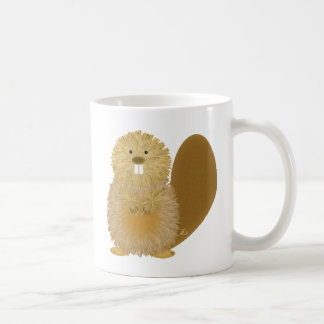 Caneca De Café Desenhos animais adoráveis: Castor