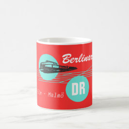 Caneca De Café Desenhos de ferrovia de império BERLINAREN DDR