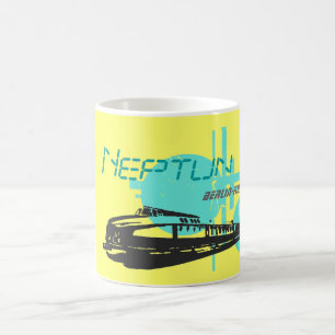 Caneca De Café Desenhos de ferrovia de império NEPTUNO DDR