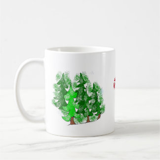 Caneca De Café Desenhos de Natal Feriado 