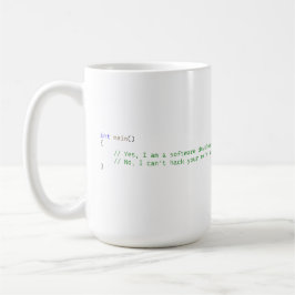 Caneca De Café Desenvolvedor de software