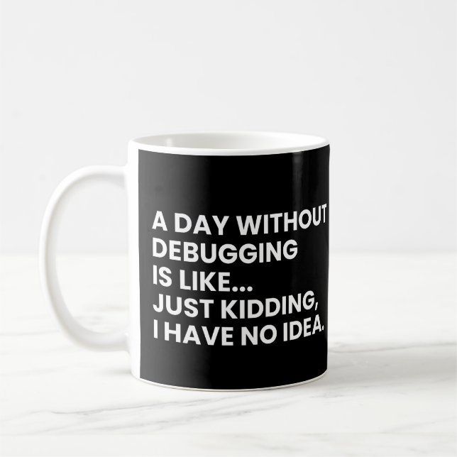 Caneca De Café Desenvolvedores E Programadores Dito Divertido De  (Esquerda)