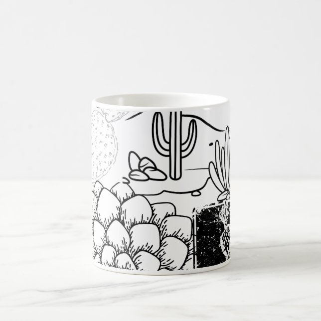 Caneca De Café Desert Mug (Centro)