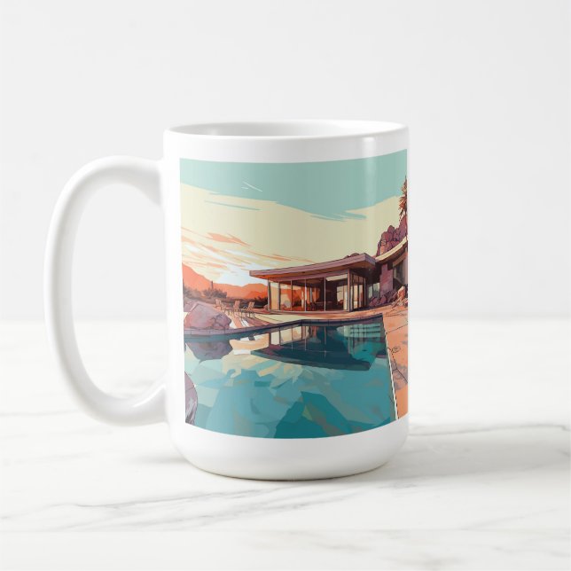 CANECA DE CAFÉ DESERTO VIVENDO #3 (Esquerda)