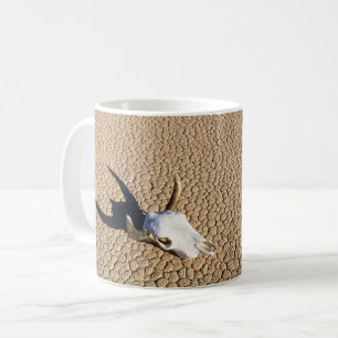 Caneca De Café Desertos Crânio de vaca no deserto