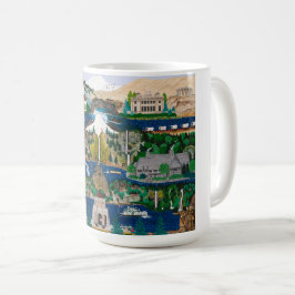 Caneca De Café Desfiladeiro do Rio Columbia