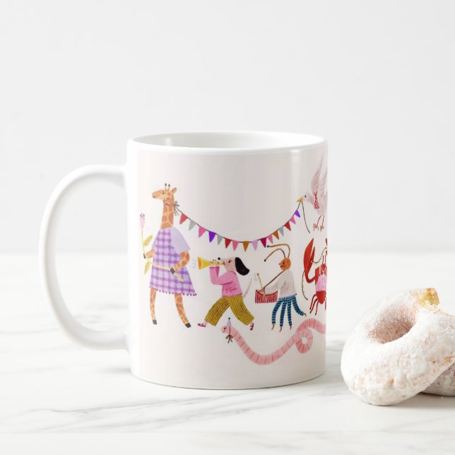 Caneca De Café Desfile Caprichoso de Alegria – O Estilo KindOnes (Com Donut)