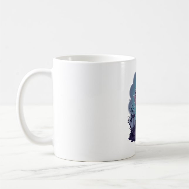 Caneca De Café Desfile do Gato Fantasma (Esquerda)