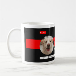Caneca De Café Desfrute a vida com os pets que você ama, agora na