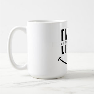 Caneca De Café Desfrute a Vida Sempre