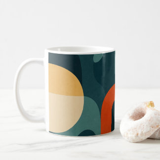 Caneca De Café Design abstrato