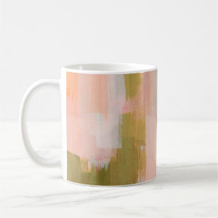 Caneca De Café Design abstrato Artístico versátil. Traços de p