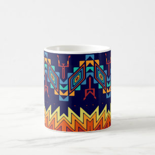 Caneca De Café Design abstrato de design tribal