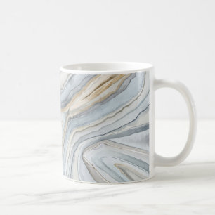 Caneca De Café Design Abstrato Marcado por cinzas