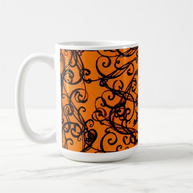 Caneca De Café Design abstrato - Mug de café (Esquerda)