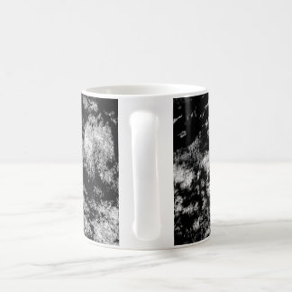 Caneca De Café Design Abstrato Preto