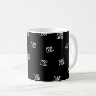 Caneca De Café Design Arranged aleatoriamente, logotipo ou imagem