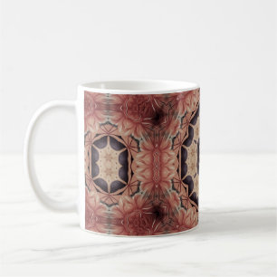 Caneca De Café Design artística. Padrão de movimento da arte deco