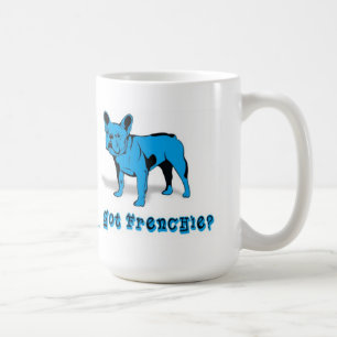 Caneca De Café Design artístico da raça do cão do buldogue
