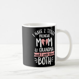 Caneca De Café Design Bulldog Para Sua Avó Francesa