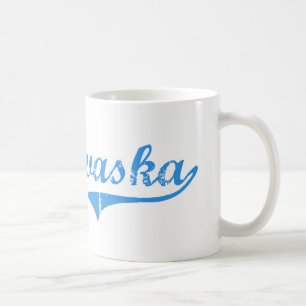 Caneca De Café Design clássico de Madawaska Maine