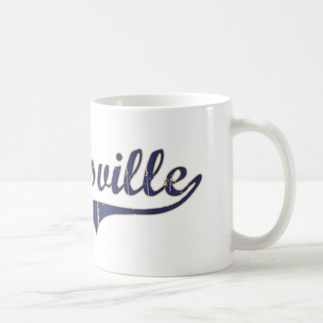 Caneca De Café Design clássico de Marysville Washington (Direita)
