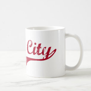 Caneca De Café Design clássico de New-jersey da cidade do oceano