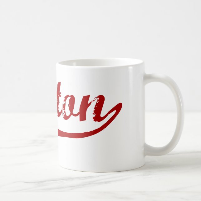 Caneca De Café Design clássico de Norton Massachusetts (Direita)