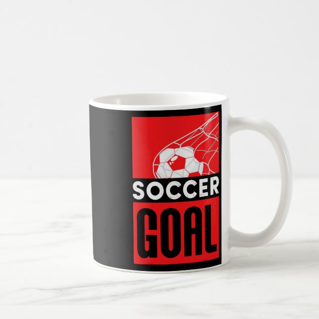 Caneca De Café Design Clic Footll Para Jogadores E Fãs, Futebol L (Direita)