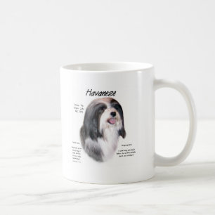 Caneca De Café Design da história de Havanese