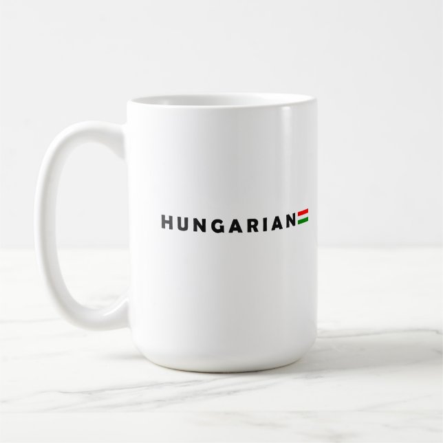 Caneca De Café Design da Hungria (Esquerda)