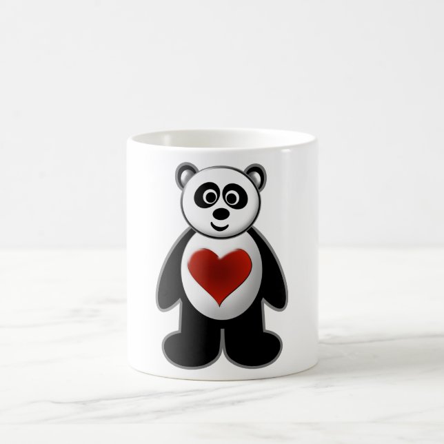 Caneca De Café Design da panda (Centro)