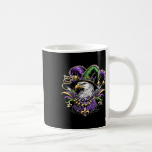 Caneca De Café Design De Águia Colorida Para Celebra Do Partido M