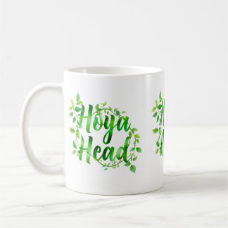 Caneca De Café Design de Amante de Planta Hoya Head – Bot Minimal