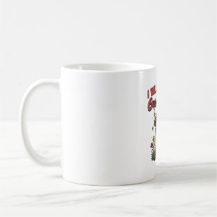 Caneca De Café Design de aniversário engraçado de vaca das Terras