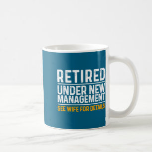 Caneca De Café Design de aposentadoria engraçado para homens Pai