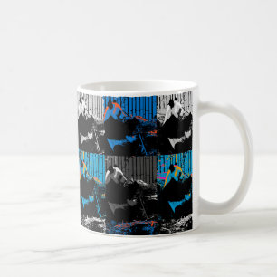 Caneca De Café Design de Arte Moderna com Urso Panda