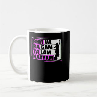 Caneca De Café Design de Bharatanatyam para um bailarino Bharatan
