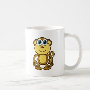 Caneca De Café Design de Bizness do macaco