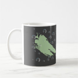Caneca De Café Design de bolhas
