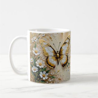 Caneca De Café Design de borboleta