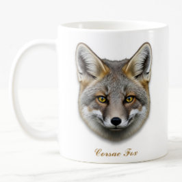 Caneca De Café Design de Café de Fox de Corso Dupla