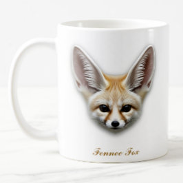 Caneca De Café Design De Café De Fox Fox, De Duas Fras